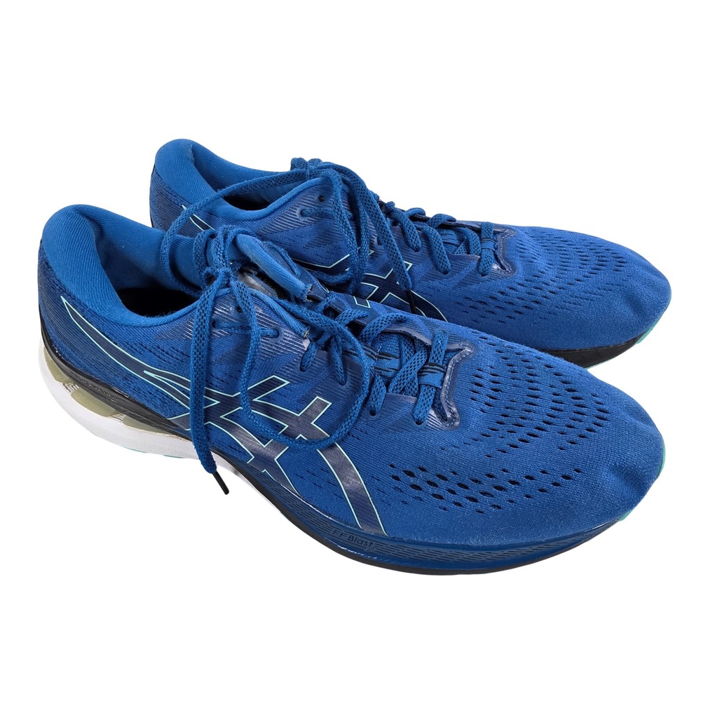Asics Gel-Kayano 28 Mens Running Shoes Blue Teal 1011B189 Size 12.5